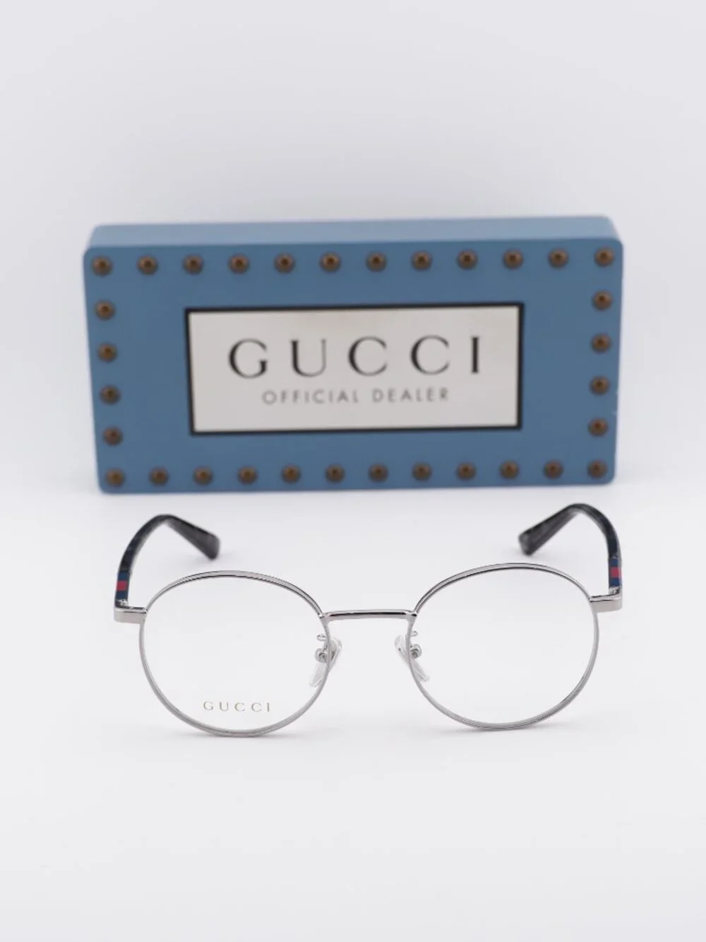 Gucci GG1966OK 003 Round Eyeglasses 51mm - Silver
